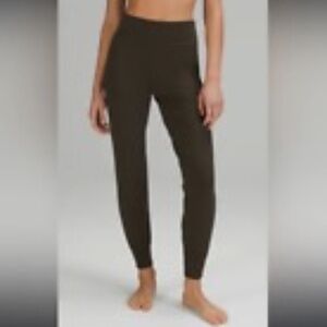 Lululemon Align High Rise Joggers Full Length Black, size 12